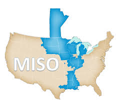 MISO map