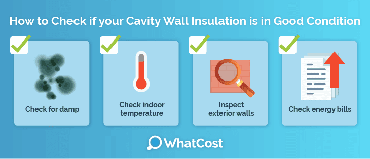 How to check if your cavity wall insulation is in good condition 