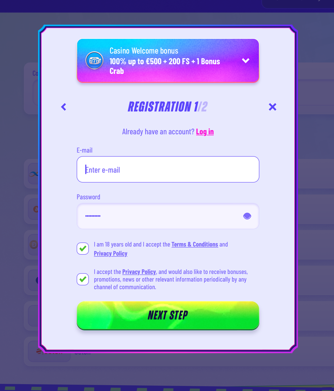 Funbet регистрация