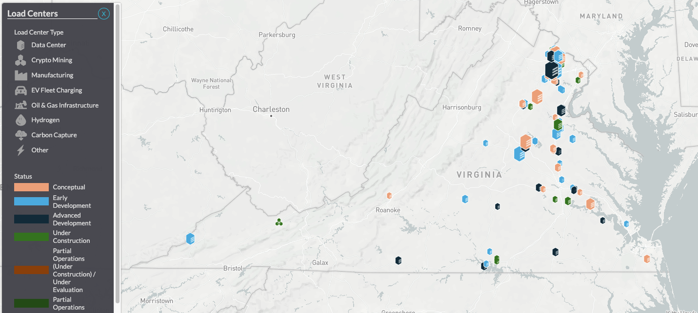where are data centers in the US?