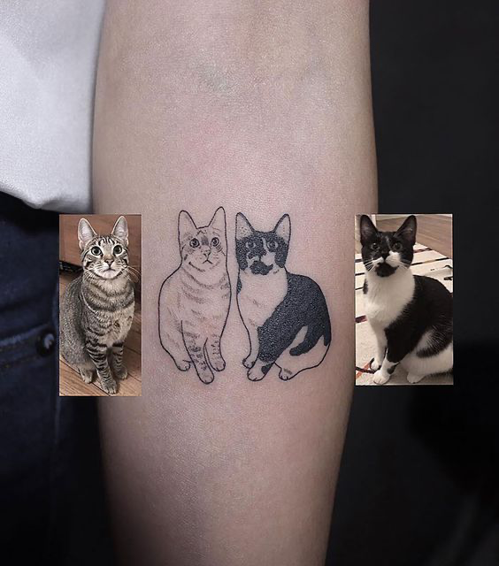 aplicar regra7 ideas de tatuajes de gato que no podrás resistir lh7-qw