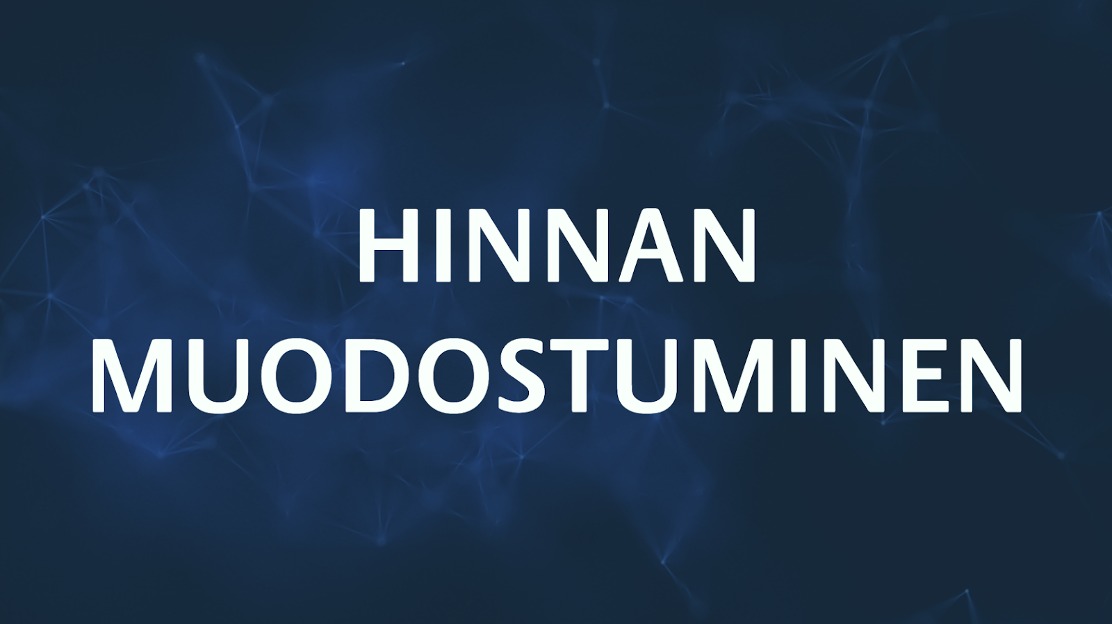 BTC hinta muodostuminen