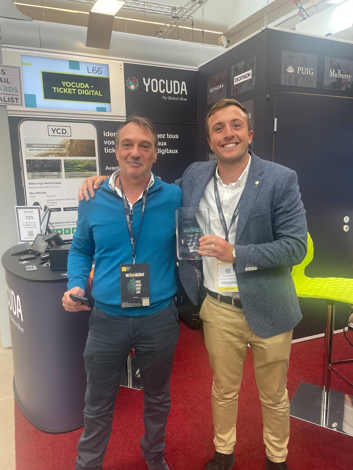 Yocuda Wins Best Omnichannel Award at Paris Retail Week 2024