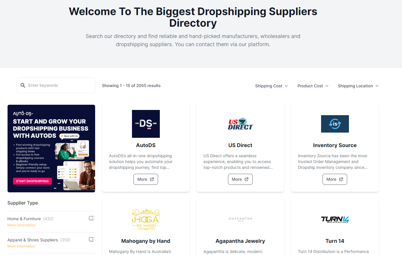 Eu dropshipping suppliers discount