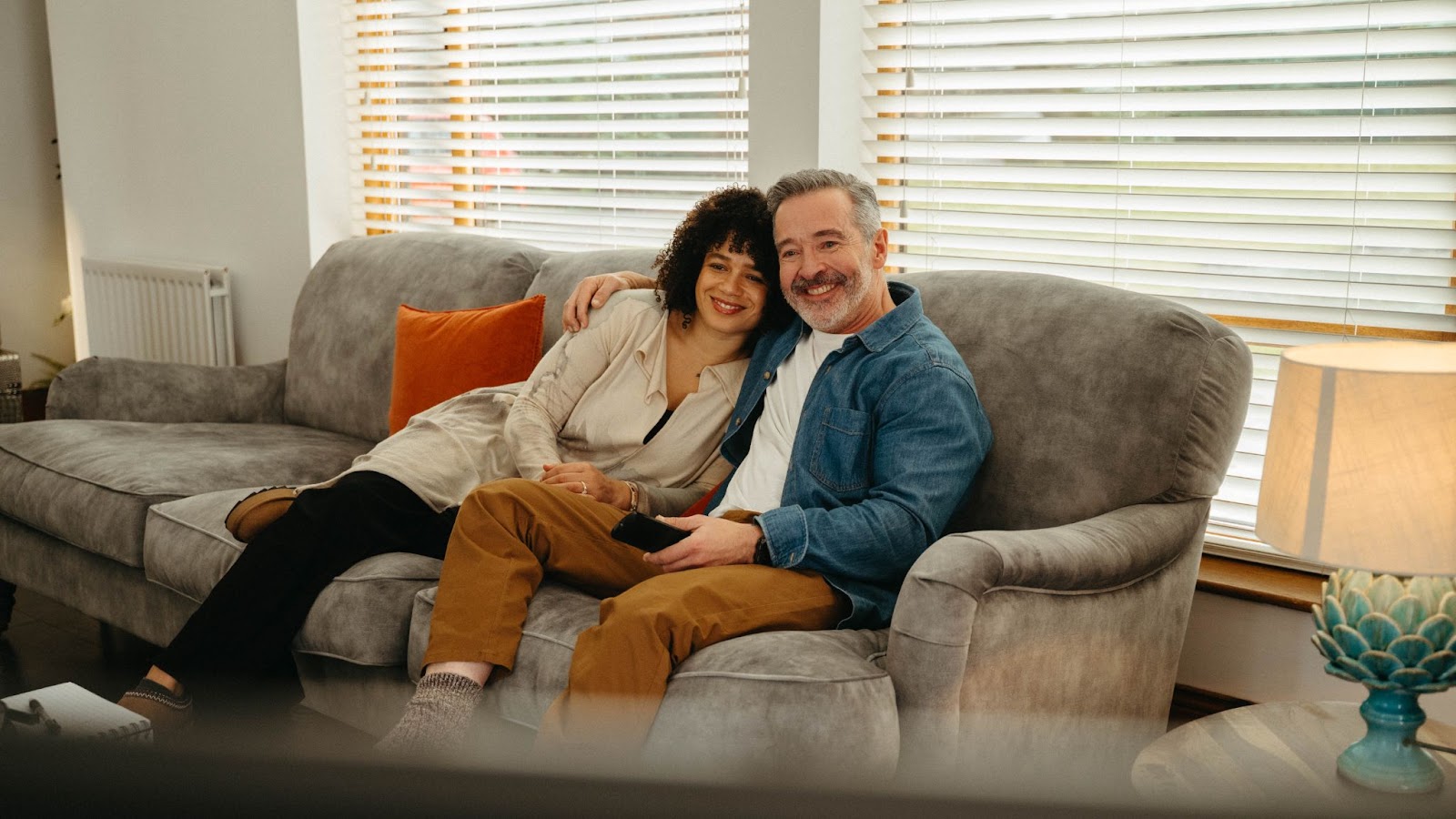 couple watching TV