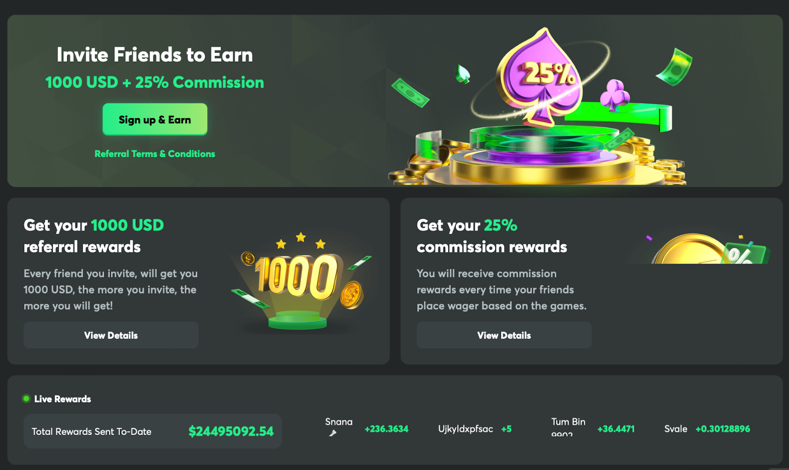 ieteikumu programma BC.Game casino