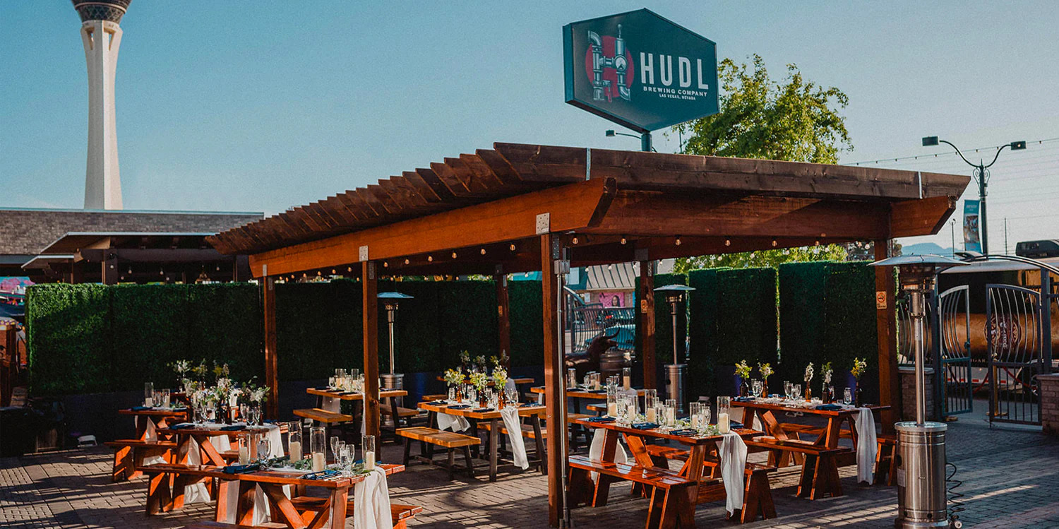 bachelor party Las Vegas at HUDL brewing company