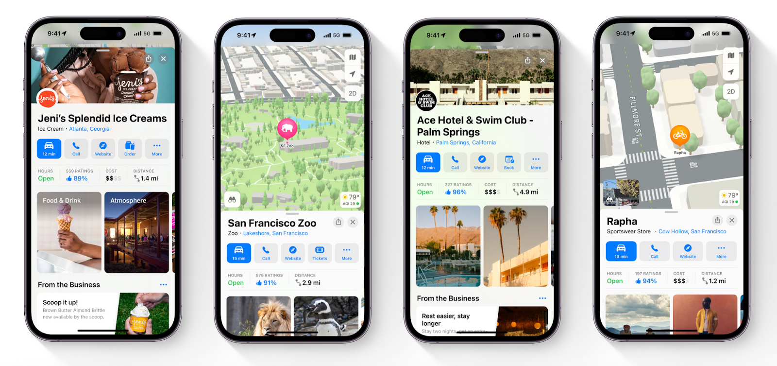 Auf Apple Maps Unternehmen eintragen - Apple Business Connect