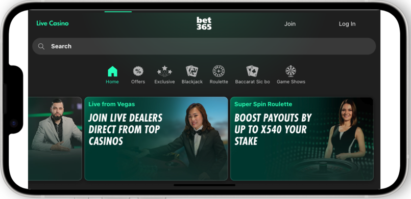 bet365 In-play