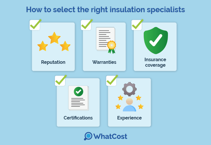 How to select the right insulation specialist