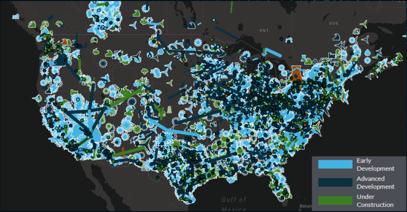 Yes Energy’s Infrastructure Insights data