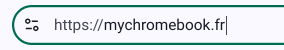 Affichage d'une URL dans la partie gauche de l'omnibox