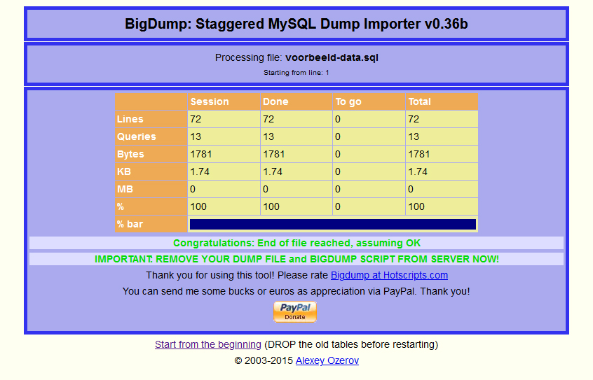 BigDump_Endscreen.jpg