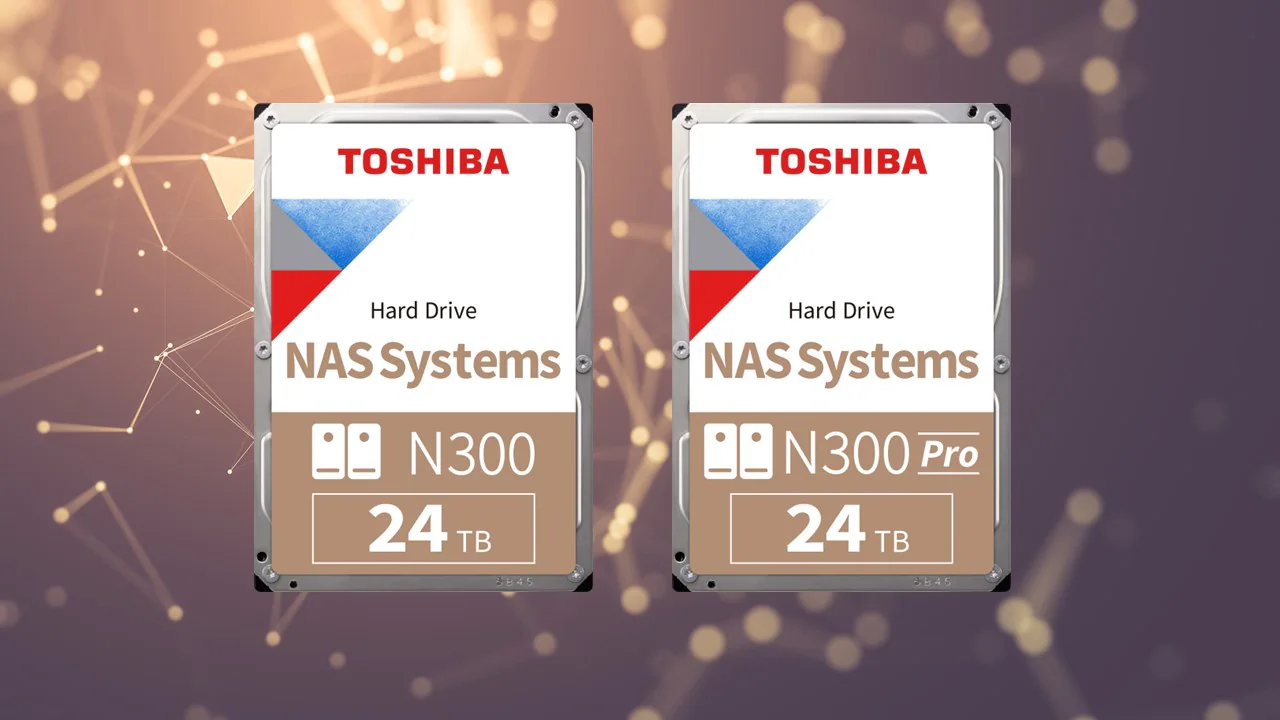 HDD от Toshiba.