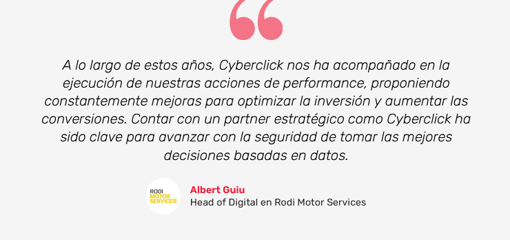 Testimonio cliente de Cyberclick - Kit Consulting