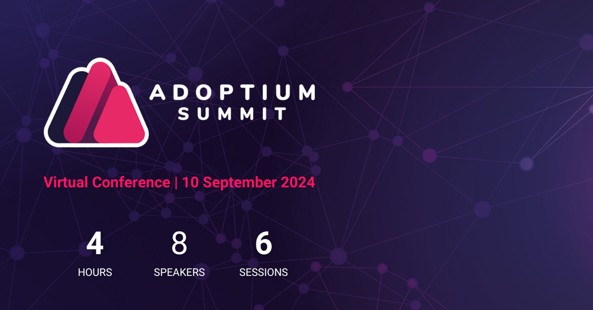 Adoptium Summit, 4 hours, 8 speakers, 6 sessions