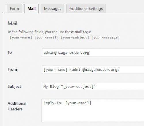 Cara mengatur email otomatis dari plugin contact form