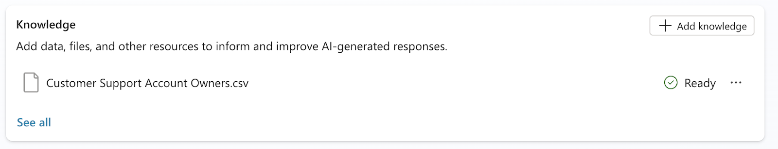 knowledge screenshot