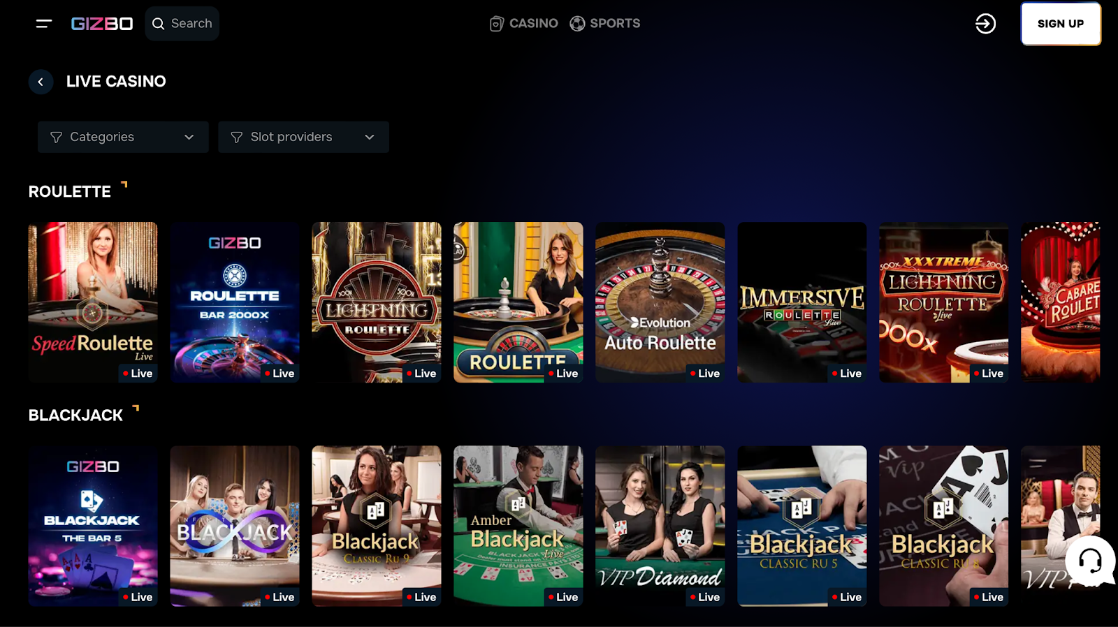 Live-casino