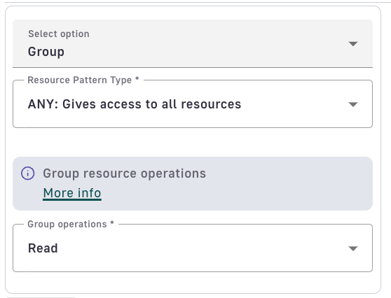 Kafka ACL - Add Group Read permission