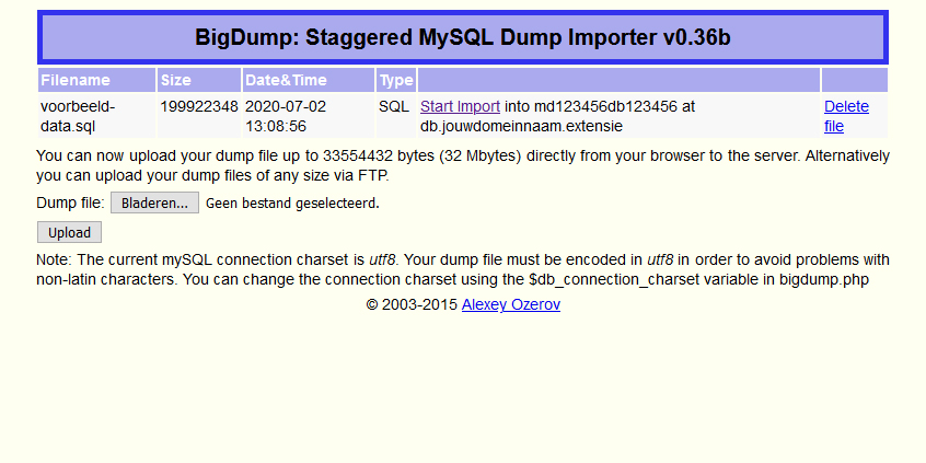 BigDump_Homescreen.jpg