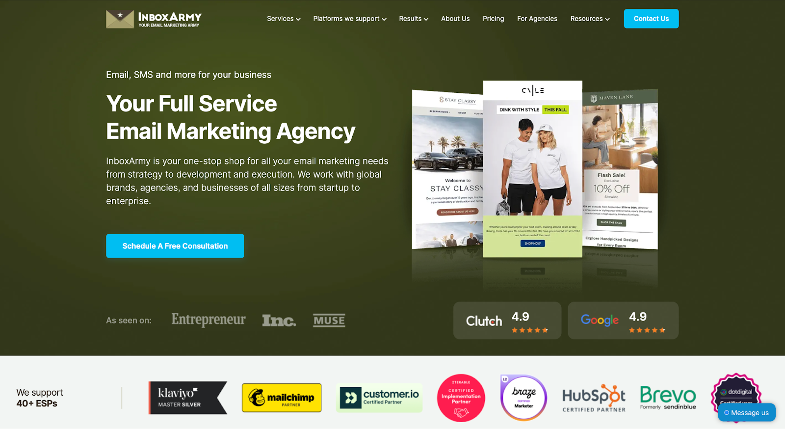 Top 10 Best Ecommerce Email Marketing Agencies for 2025