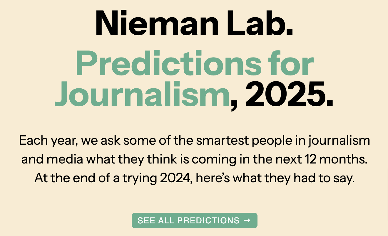 Predicciones Nieman Lab